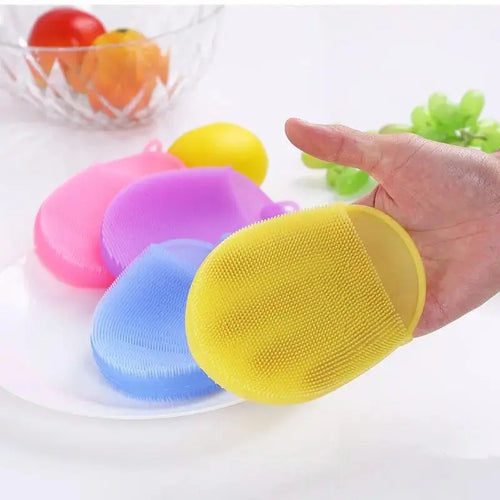  Silicone Dish Washing Scrubber cashymart