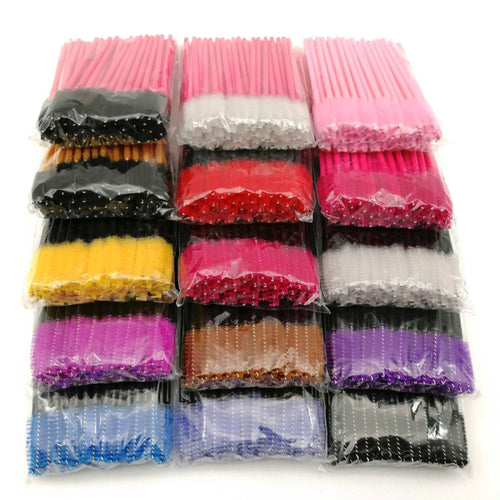  Silicone Disposable Eyelash Brush Set for Flawless Makeup cashymart