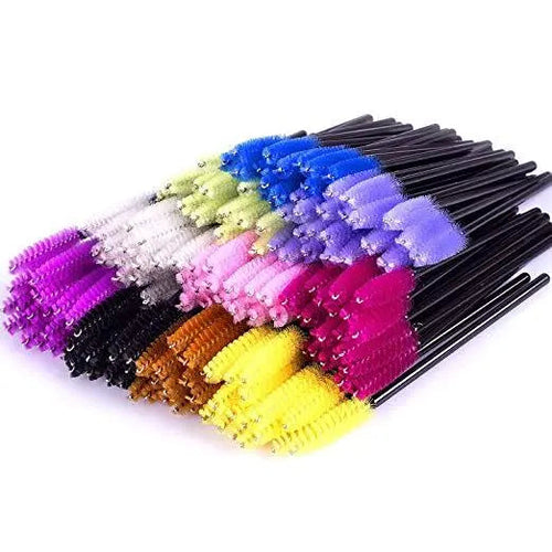  Silicone Disposable Eyelash Brush Set for Flawless Makeup cashymart