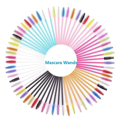  Silicone Disposable Eyelash Brush Set for Flawless Makeup cashymart
