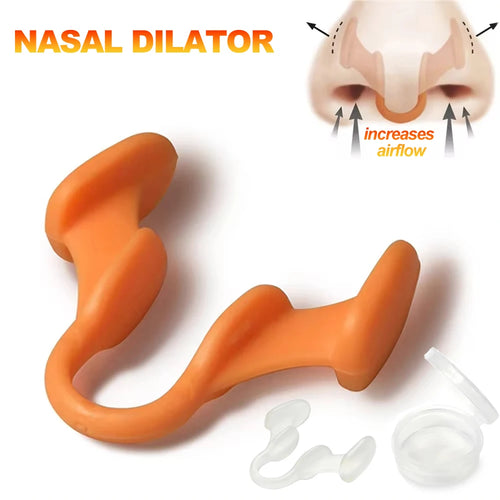  Silicone Nose Clip Anti Snoring Aid 1-2 Pcs cashymart