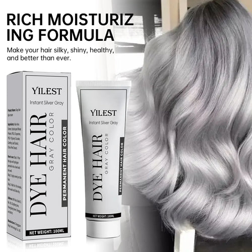  Silver Grey Hair Dye Cream cashymart