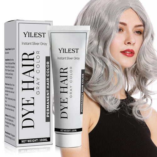  Silver Grey Hair Dye Cream cashymart