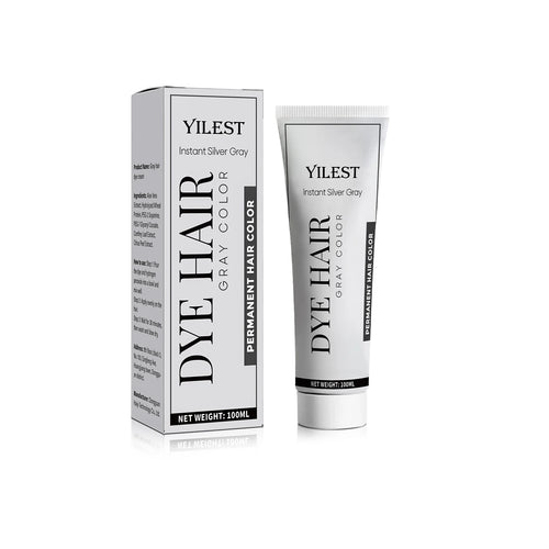  Silver Grey Hair Dye Cream cashymart