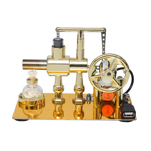  Single Cylinder Stirling Engine Generator cashymart