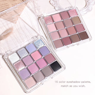  Sixteen Color Sunset Magic Eye Shadow Palette cashymart