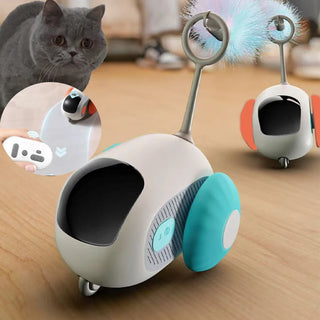  Smart Cat Toy Rechargeable Interactive Electric Car cashymart
