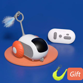  Smart Cat Toy Rechargeable Interactive Electric Car cashymart