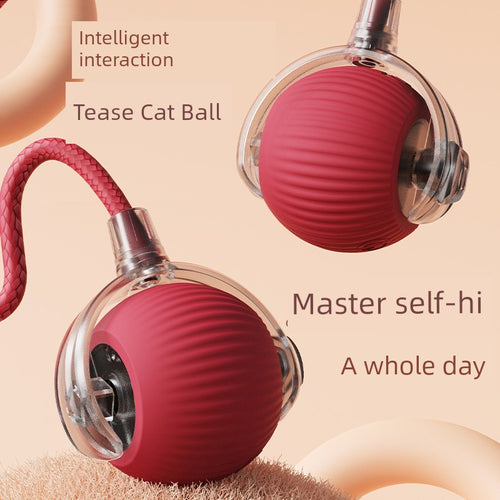  Smart Interactive Cat Teasing Ball cashymart