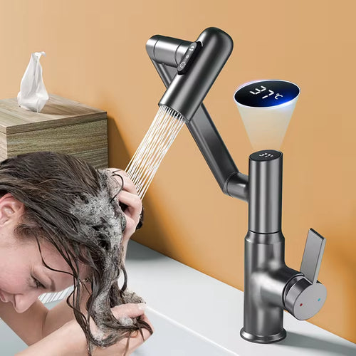  Smart LED Rotating Basin Faucet cashymart