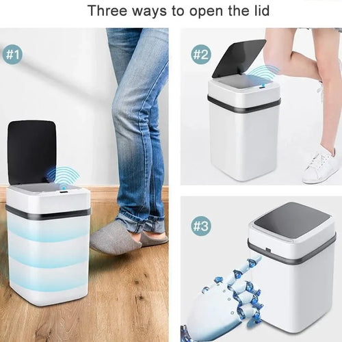  Smart Touch Kitchen Trash Bin 13L cashymart