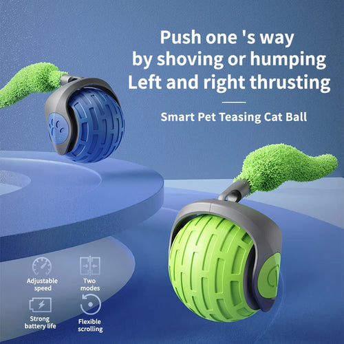  Smart USB Rechargeable Rolling Ball Toy cashymart