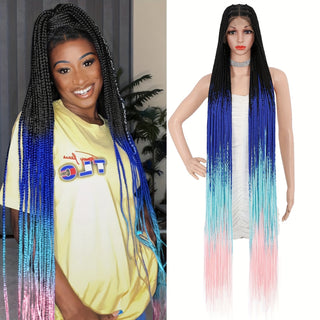  Smartwig 56" Handmade Knotless Box Braided Wig cashymart