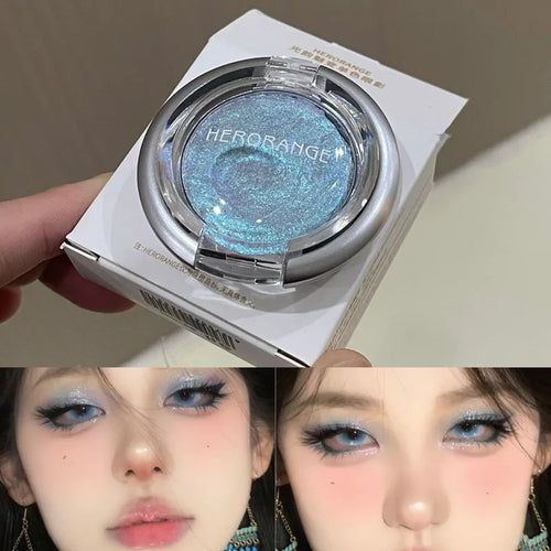  Smoky Pearl Glitter Eyeshadow Palette cashymart