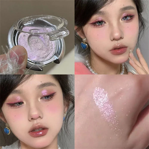  Smoky Pearl Glitter Eyeshadow Palette cashymart