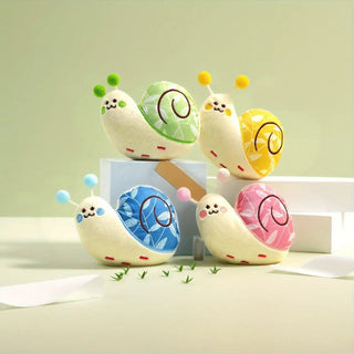 Snail Shaped Dog Plush Toy cashymart