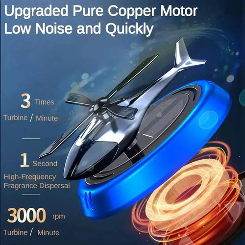  Solar Aircraft Car Decoration Ornament cashymart