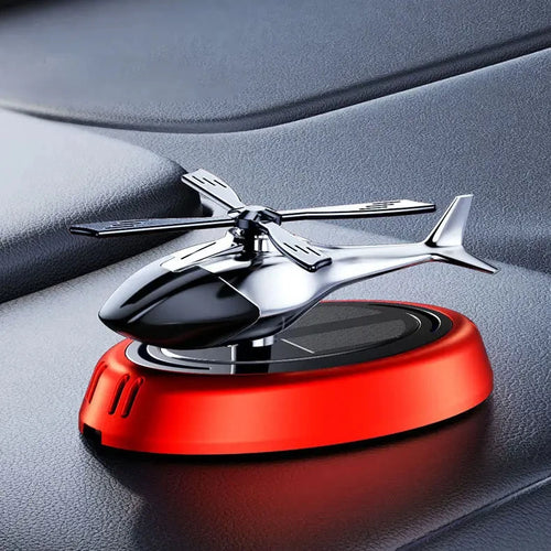  Solar Aircraft Car Decoration Ornament cashymart