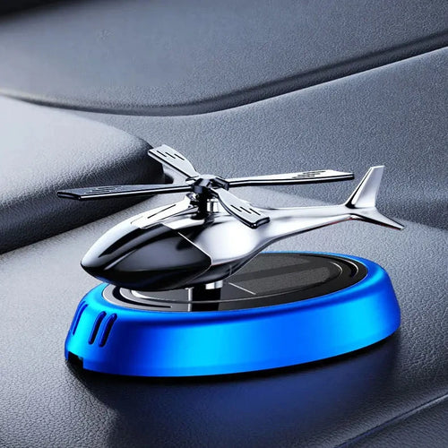  Solar Aircraft Car Decoration Ornament cashymart