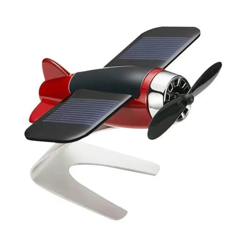  Solar Airplane Car Decoration Ornament cashymart