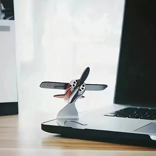  Solar Airplane Car Decoration Ornament cashymart