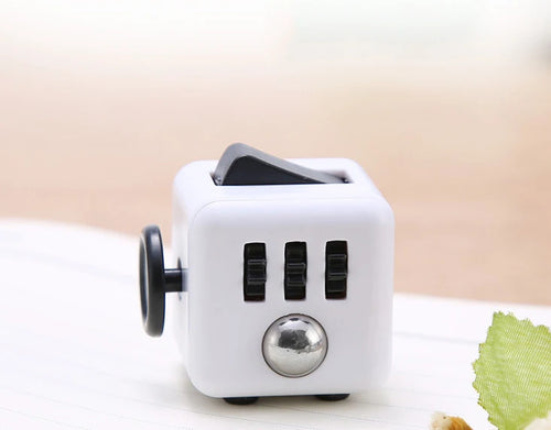  Solid Color Fidget Decompression Dice for Stress Relief cashymart