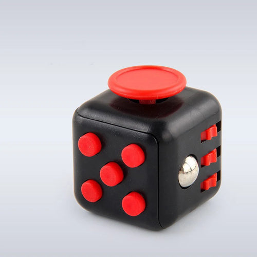  Solid Color Fidget Decompression Dice for Stress Relief cashymart