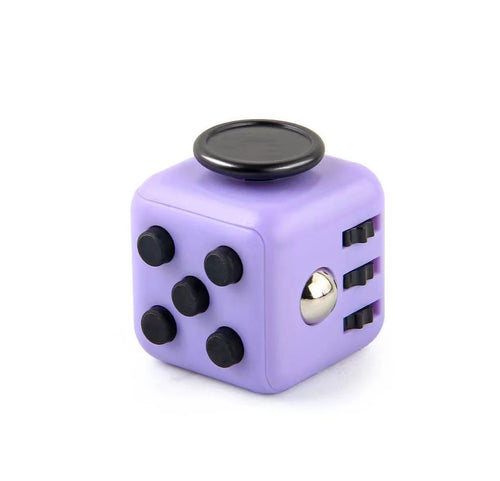  Solid Color Fidget Decompression Dice for Stress Relief cashymart
