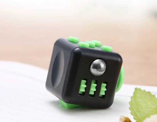  Solid Color Fidget Decompression Dice for Stress Relief cashymart