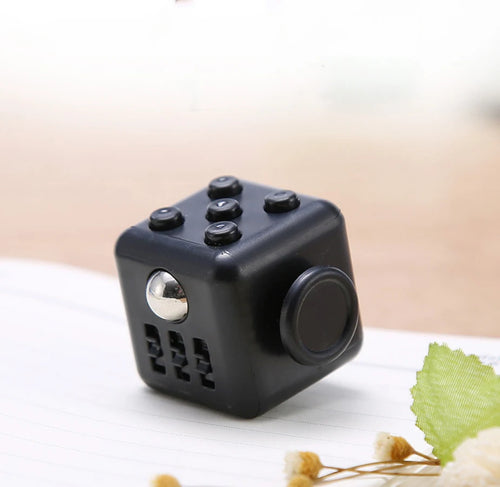  Solid Color Fidget Decompression Dice for Stress Relief cashymart