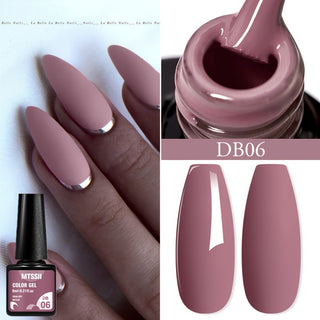  Solid Color Gel Nail Polish cashymart