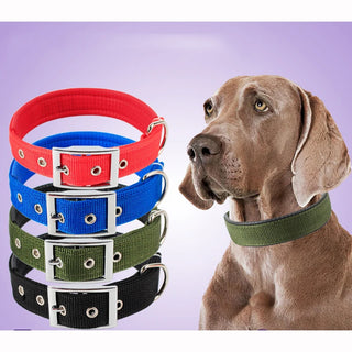  Solid Nylon Dog Collars for All Breeds cashymart