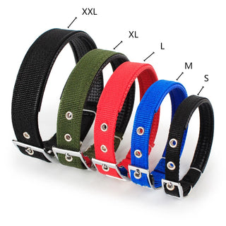  Solid Nylon Dog Collars for All Breeds cashymart