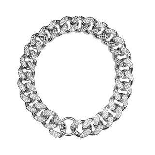  Sparkle Bulldog Necklace Dog Collar Accessories cashymart