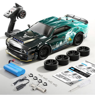  Speedy 1/16 Brushless Drift RC Car with LED Lights - Perfect Gift! cashymart