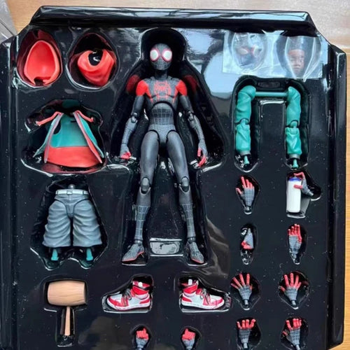  Spider-Man Miles Morales Anime Statue Toy cashymart