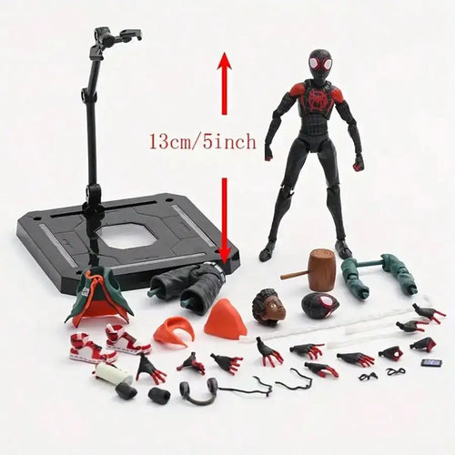  Spider-Man Miles Morales Anime Statue Toy cashymart