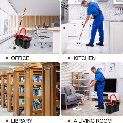  Spin Mop Set cashymart