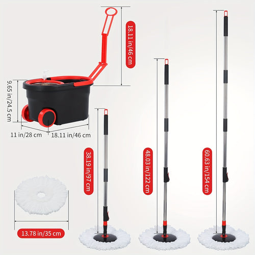  Spin Mop Set cashymart