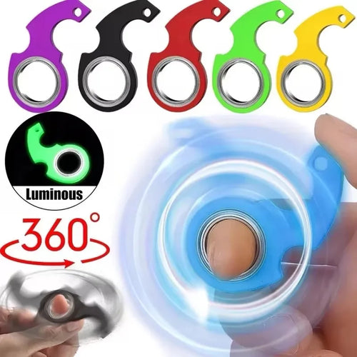 Spinner Stress Toy Keychain Fidget Ring cashymart
