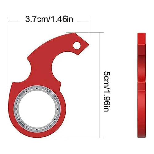  Spinner Stress Toy Keychain Fidget Ring cashymart