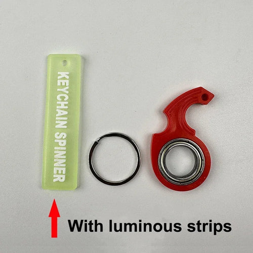  Spinner Stress Toy Keychain Fidget Ring cashymart