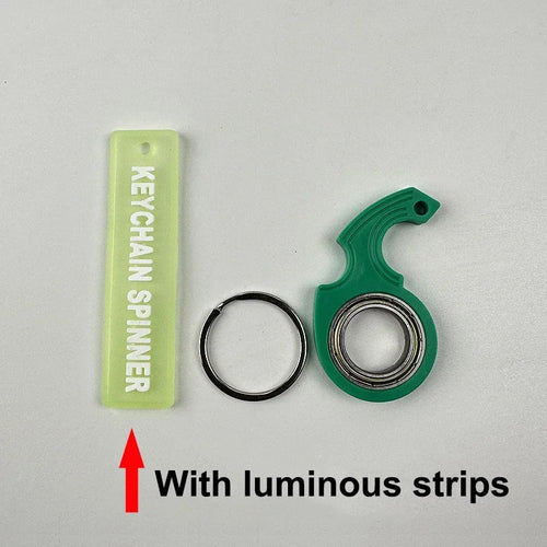  Spinner Stress Toy Keychain Fidget Ring cashymart
