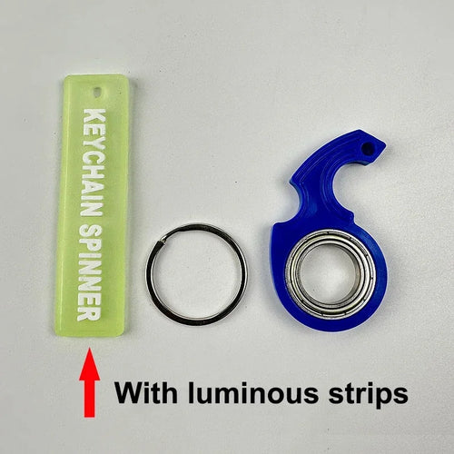  Spinner Stress Toy Keychain Fidget Ring cashymart