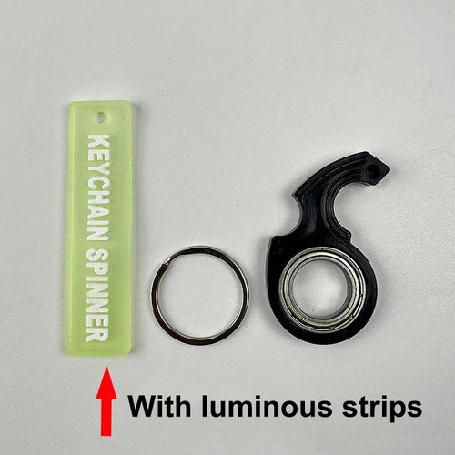  Spinner Stress Toy Keychain Fidget Ring cashymart