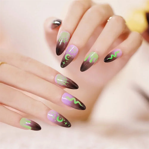 Spooktacular Press-On Nails cashymart