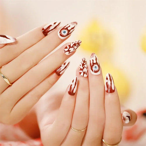  Spooktacular Press-On Nails cashymart