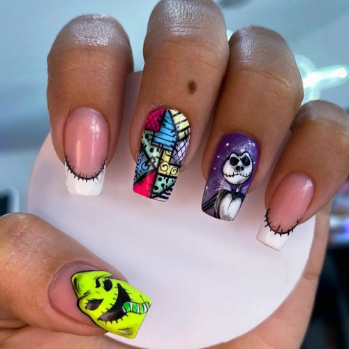  Spooky Clown & Witch Nail Kit cashymart