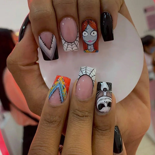  Spooky Clown & Witch Nail Kit cashymart