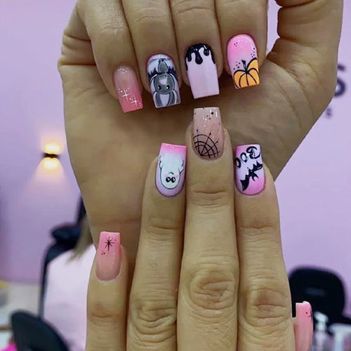 Spooky Clown & Witch Nail Kit cashymart
